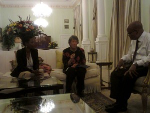 SALO with H. E. President Zuma