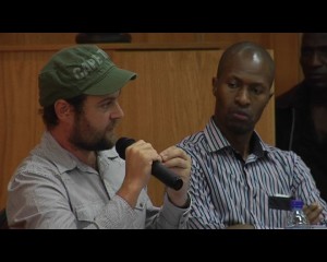 Braam Hanekom and Bongani Masuku Braam Hanekom and Bongani Masuku